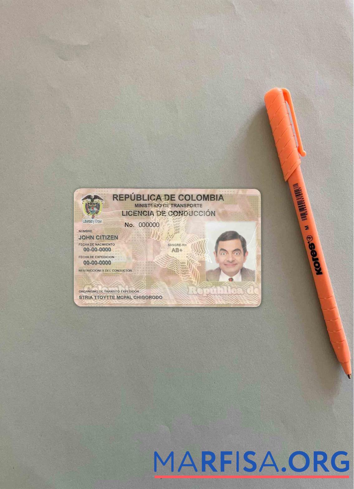 Realistic Colombia DL photolook real example